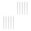 10 Pcs Stainless Steel Bracelet Blanks For Diy Making 6