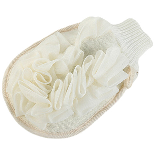 3Pcs Double Sided Skin Exfoliating Scrub Glove For Bath Shower 1