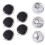 20Pièces Double-Face Pliables Métal Noir Portables 11