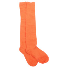 4Paires Orange Élastiques Hautes Pour Femme Stylées