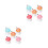 10 Pcs Mushroom Shaped Toothpick Container For Home Restaurant 9