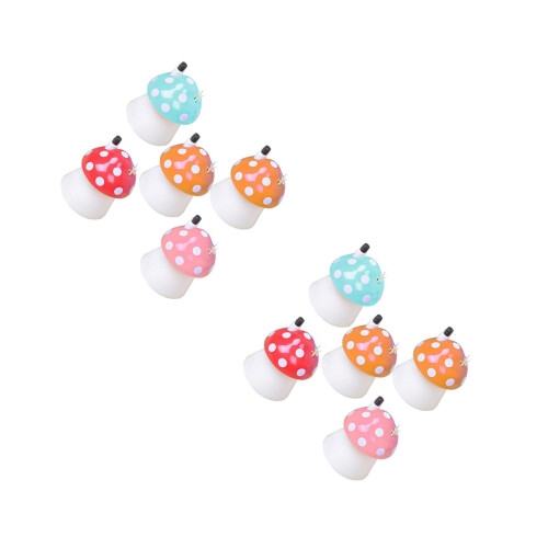 10 Pcs Mushroom Shaped Toothpick Container For Home Restaurant 2