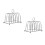 2Pcs Metal Toast Rack For Sliced Bread Kitchen Gadget 2
