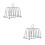 2Pcs Metal Toast Rack For Sliced Bread Kitchen Gadget 3