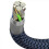 (Blue) Stereo Hifi Sound Cable for Car Speakers Type C to USB 5