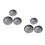 6 Pcs Round Non-Stick Pizza Baking Pan Set 5