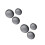 6 Pcs Round Non-Stick Pizza Baking Pan Set 9