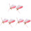 3Sets Motorhelm Kitten Ohr Accessoires Mehrfarbig 4