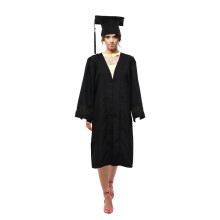 2Pcs Women Graduation Gown Stole And Tassel Set For Bachelor Size L