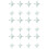 3 Sets Anti-Collision Window Cling Bird Strike Prevention Stickers 10