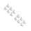 12 Pcs Ceramic Duck Chopstick Rests Decorative Type 7