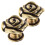 8 Pcs Vintage Cabinet Knobs Drawer Pulls Handle Rose Flower 2