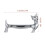 4 Pcs Alloy Chopstick Holders For Household Use 10