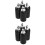 8 Pcs Handlebar End Plug For Motorcycle 7