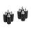 8 Pcs Handlebar End Plug For Motorcycle 6