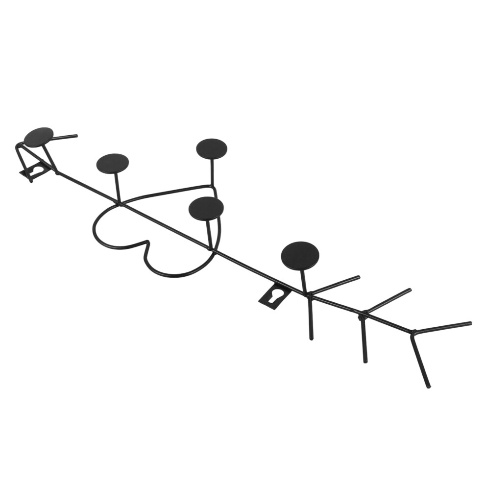 3Pcs Metal Wall Hook For Necklace Bracelet Organizer Black-image-OPC-PKYQHWR-NEW