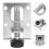 8 Pcs Adjustable Metal Table Leg Levelers For Cabinets Workbench 11