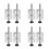 8 Pcs Adjustable Metal Table Leg Levelers For Cabinets Workbench 7
