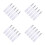 20 Pcs Empty Glass Perfume Spray Bottles With Silver Lid 9