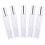 20 Pcs Empty Glass Perfume Spray Bottles With Silver Lid 6
