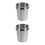 2Pcs Stainless Steel Coffee Dosing Cup 53mm For Espresso Machine 10