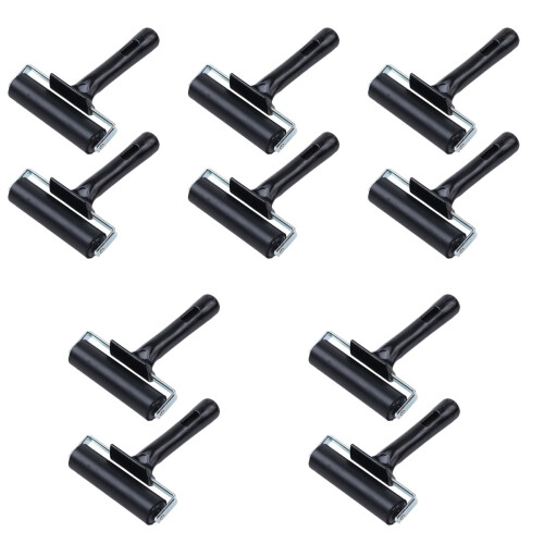 10 Pcs Printmaking Rollers For Stamping And Wallpaper Gluing 2