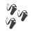 3Pcs Portable Scissors Pouch Shoulder Bag Protective Case 6