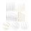 88 Pcs Full Cover Nail Tips Transparent False Nails For Diy Salon Use 11