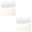 88 Pcs Full Cover Nail Tips Transparent False Nails For Diy Salon Use 8