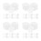 240 Pcs Plastic Earring Cushions Soft Comfortable Anti 5