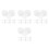 240 Pcs Plastic Earring Cushions Soft Comfortable Anti 7