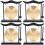 4Pcs Zen Table Gong Meditation Copper Bell Ornament Gift 7