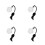 4Pcs Portable Black Perfume Atomizer Bottles with Tassel for Car Use 8
