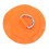 4PCS Orange PVC D Ring Patch 8cm for Inflatable Boat & Paddleboard 9