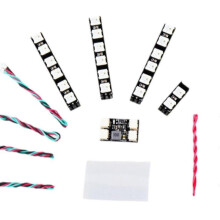 WS2812 Full Color LED Control Module Multi-Effect Night Light 30 Modes DIY LED Light Kit for FPV RC