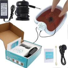 (EU Plug) Ionic Foot Spa Machine: At-Home Detox and Cleanse, Remove Harmful Impurities with Ionic Detox Foot Bath
