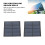 2pcs 0.9W 2V Solar Panel Polysilicon for Emergency & Advertising Lights 4