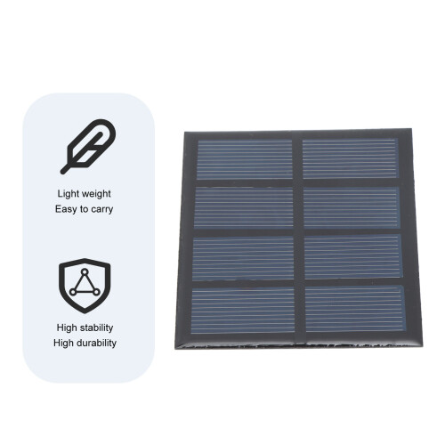 2pcs 0.9W 2V Solar Panel Polysilicon for Emergency & Advertising Lights 2