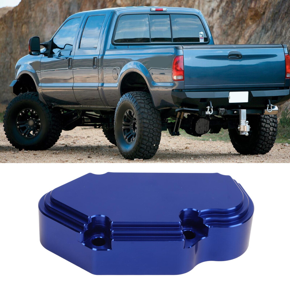 Ford 6.0 Powerstroke Fuel Regulator Set With Durable Billet Housing Blue 7901352089626