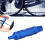 Multi-Function Bicycle Valve Disassemble Tool for Schrader Presta Extender Blue 16
