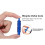 Multi-Function Bicycle Valve Disassemble Tool for Schrader Presta Extender Blue 8
