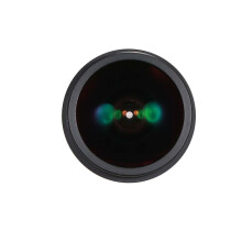 1,8 mm 5MP Fischaugen-Überwachungslinse 180 Panoramablick M12 Anschluss 1/2,5