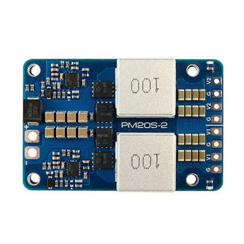 Power Module PM20S-2 9V-85V DC in 4-20S Lipo with Two Self-Contained Step-Down Voltage Regulators f 1