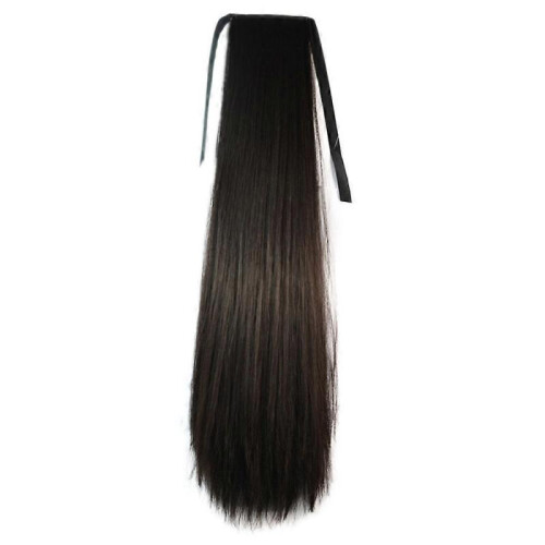 (light brown)Wig Horsetail Lace-up Corn Hot 2