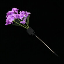 1St Außen Solar Rasenlampe Blumenförmige Gartenleuchte