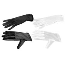 2 Paar Hochzeitshandschuhe Für Damen Weiß