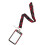 Mit Lanyard Halloween Blutige Muster Abzeichenhalter 9