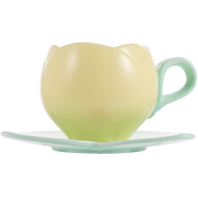 1 Set Keramik Kaffeebecher Mit Unterteller Design