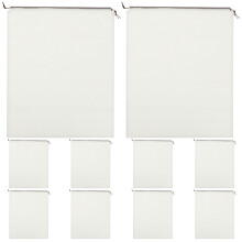 10Stk Transparente Zugbandtaschen Für Schuhe Kleidung Kosmetik