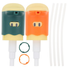 2 Sets Austernsauce Spender Marmeladenflasche Drückaufsatz